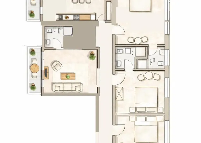 Die Schlafstube - Apartments Und Mehr
