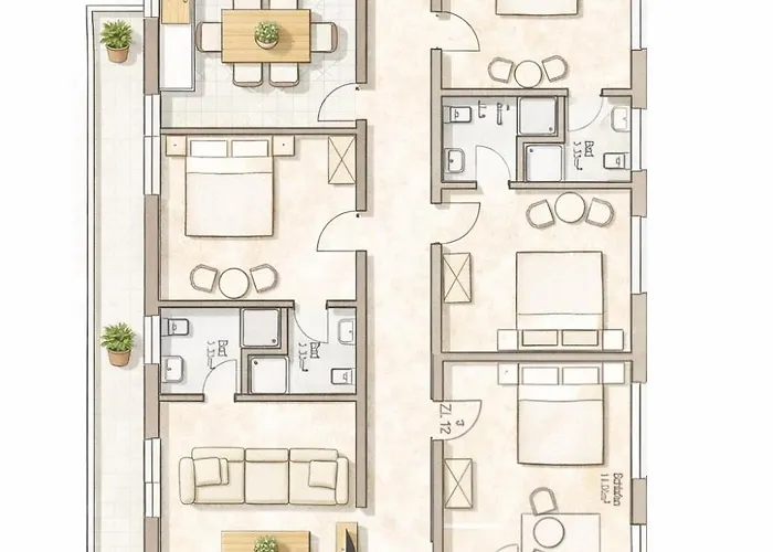 Die Schlafstube - Apartments Und Mehr Neuharlingersiel